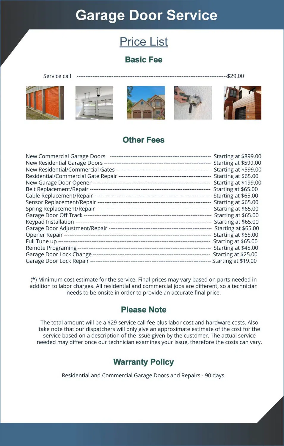 Golden Garage Door Service Columbus, OH 614-604-6901